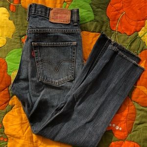 Levi 511 cropped denim jeans size 27